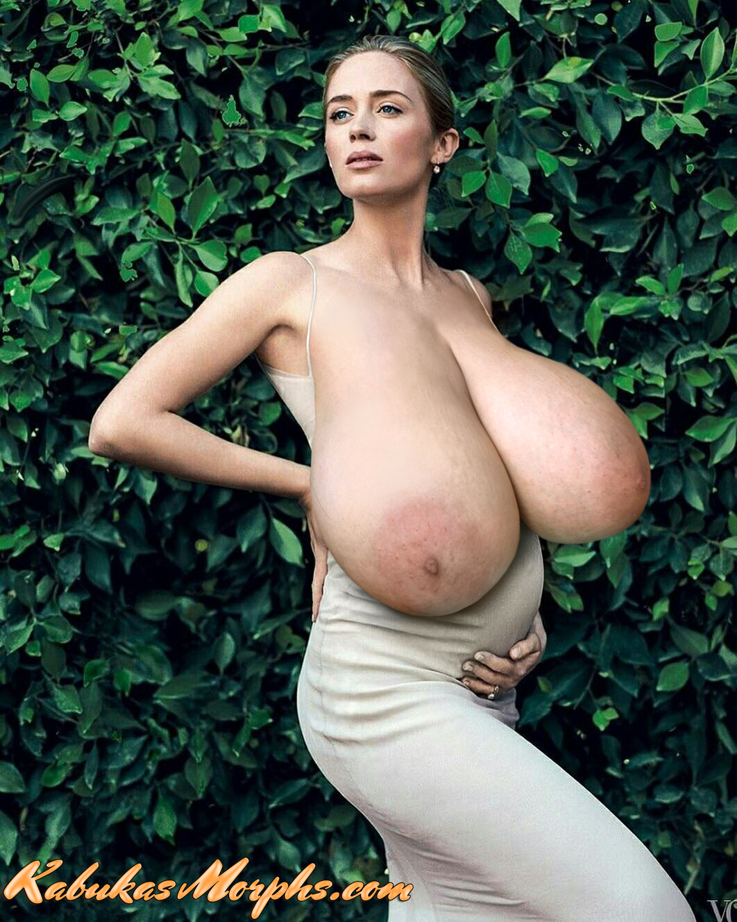 Pregnant Huge Tits Morphs - Pregnant Em.Bl. got huge saggy tits â€“ Kabuka's Morphs