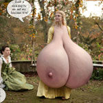 El.Fa. as Catherine The Great huge tits in the countryside