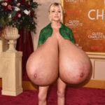 Ka.Mc. exposing her massive pendulous tits