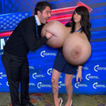 Youtuber ShoeOnHead is about to get her massive tits sucked