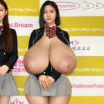 Korean singer Itzy Ryujin exposing her huge boobs in public